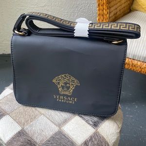 Versace Medusa Parfums Shoulder Bag